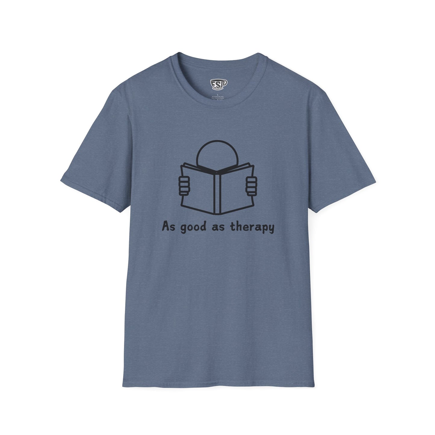 Reading As Good As Therapy Unisex T-Shirt