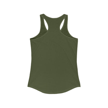 Minimalist Wine Racerback Tank Top