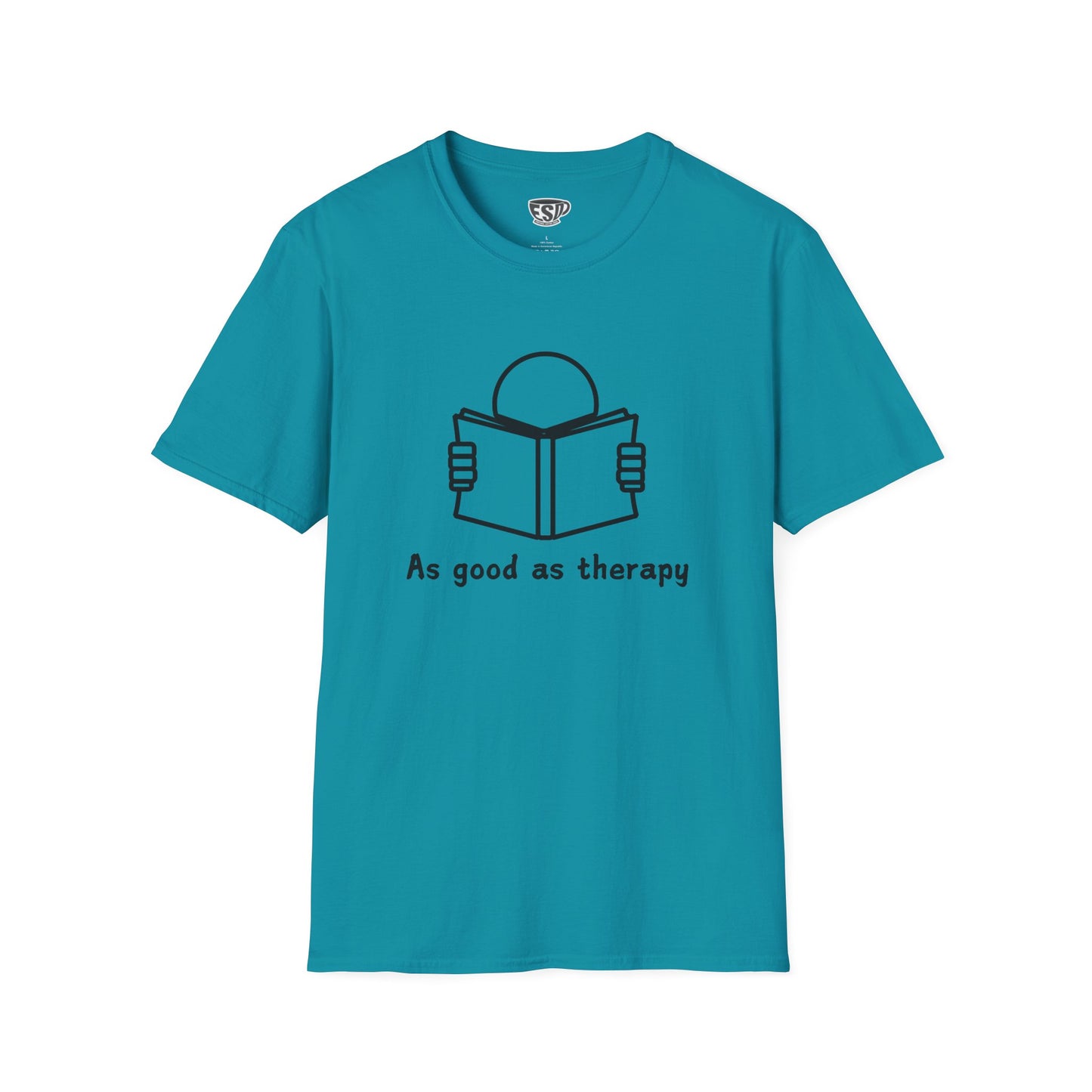 Reading As Good As Therapy Unisex T-Shirt