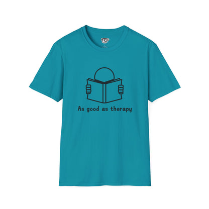 Reading As Good As Therapy Unisex T-Shirt