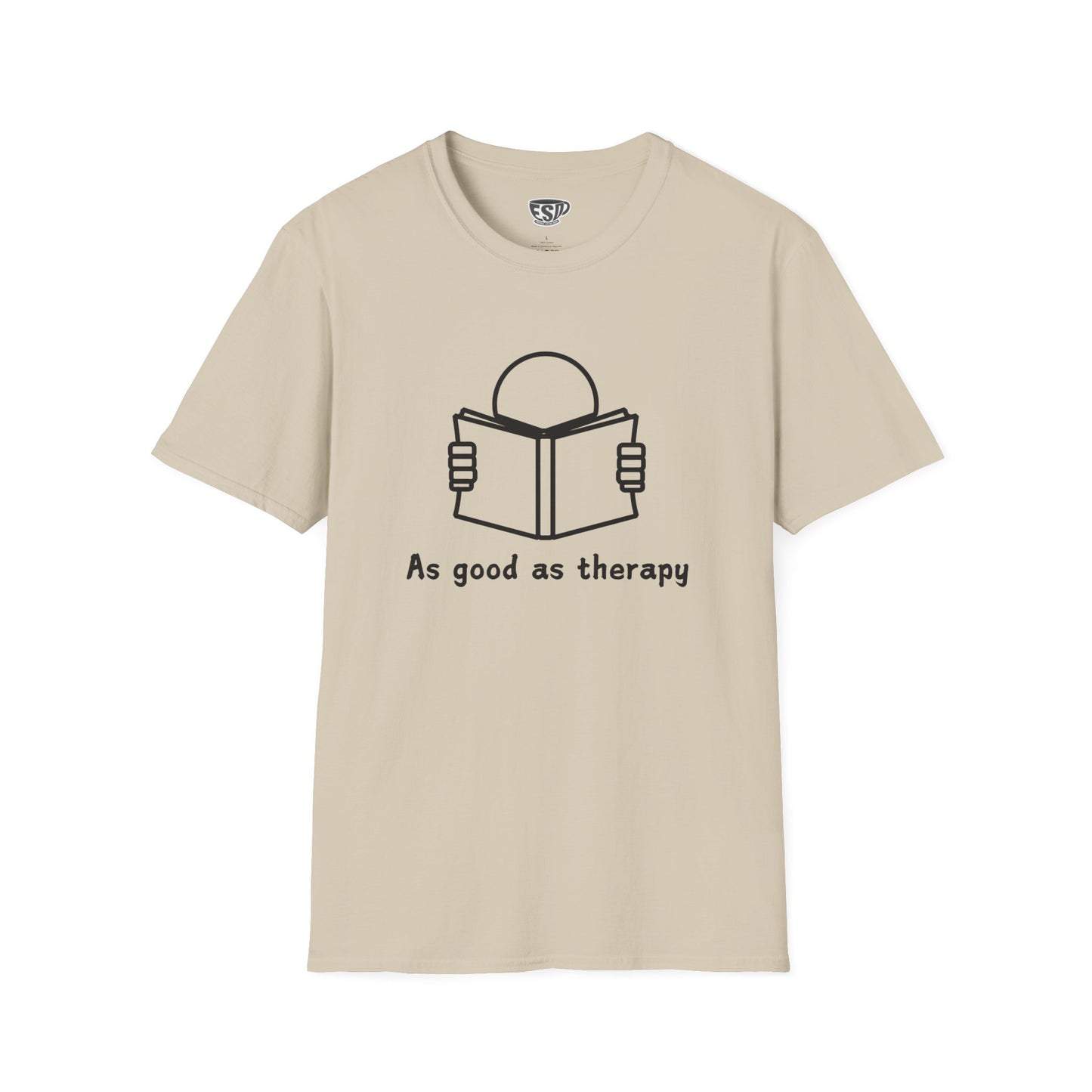 Reading As Good As Therapy Unisex T-Shirt