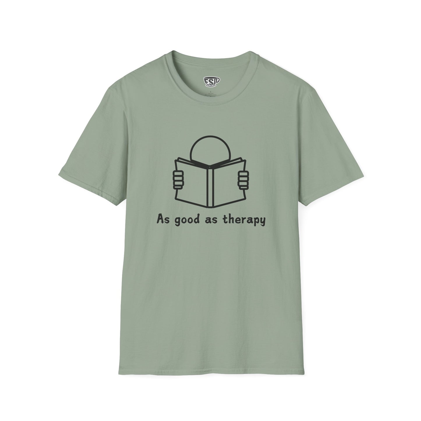 Reading As Good As Therapy Unisex T-Shirt