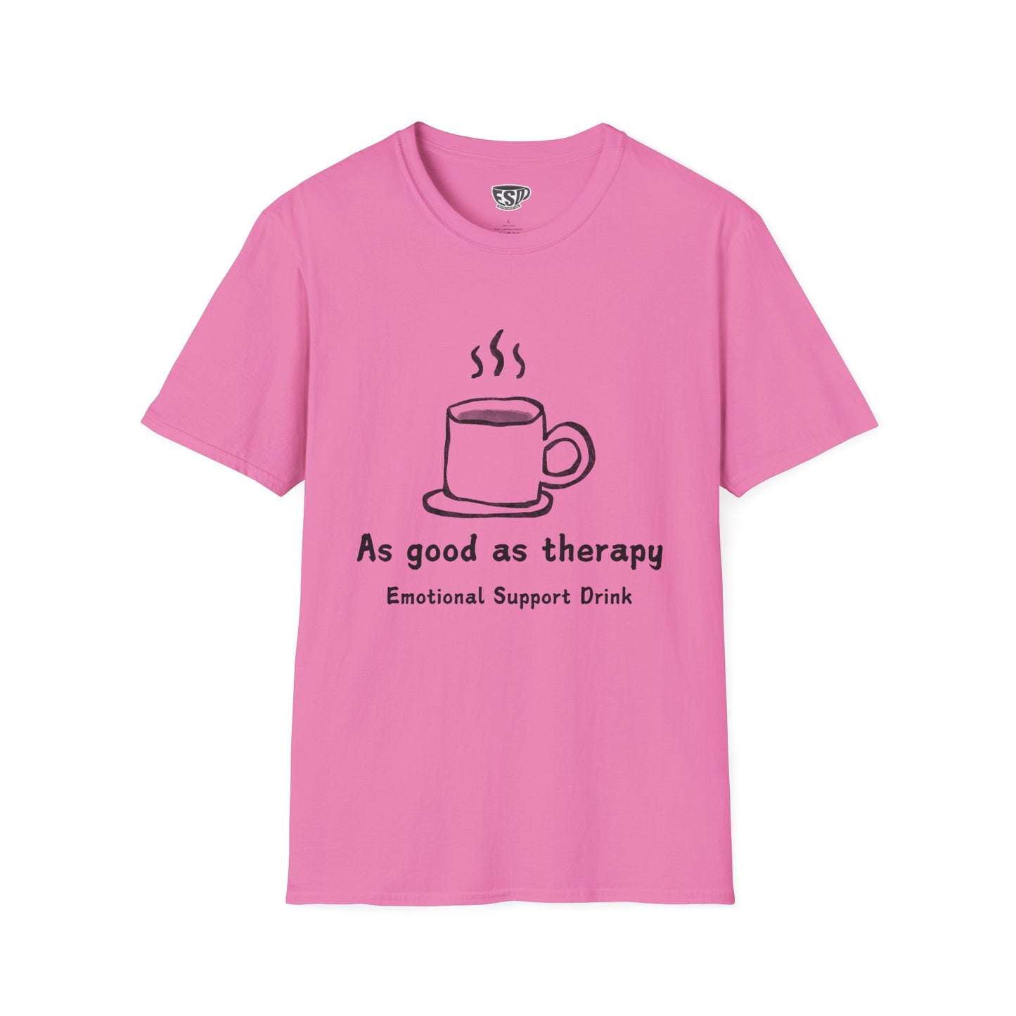 Coffee As Good As Therapy Unisex T-Shirt